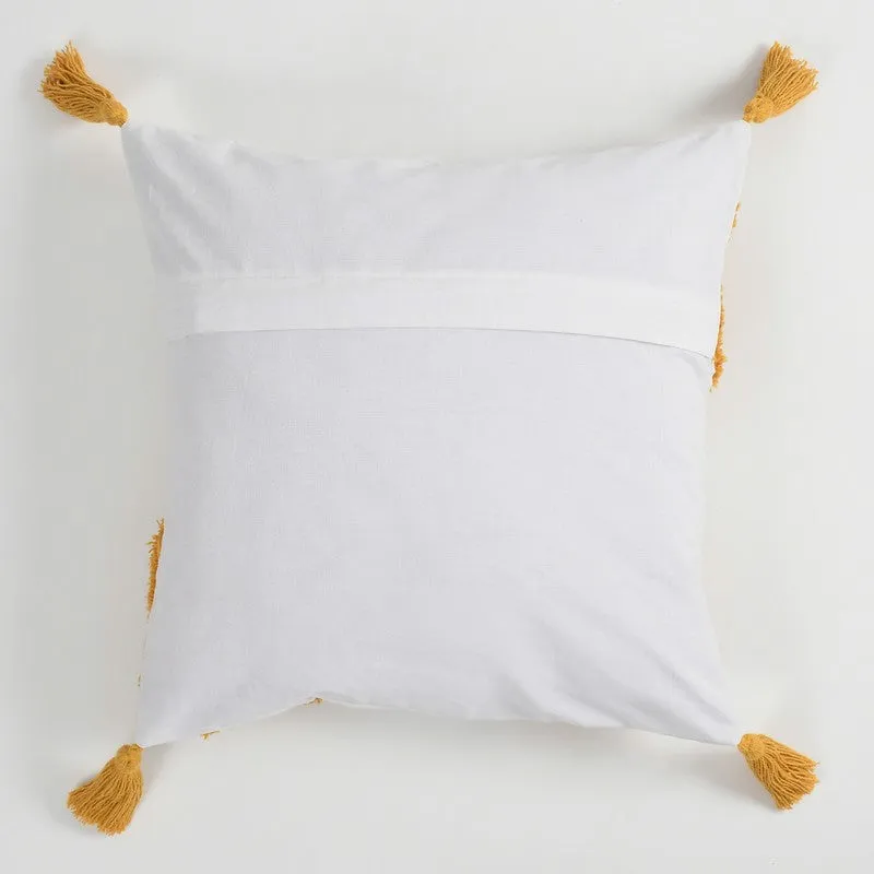 Helianthus Tufted Cotton Cushion Cover - Set Of Five media 6