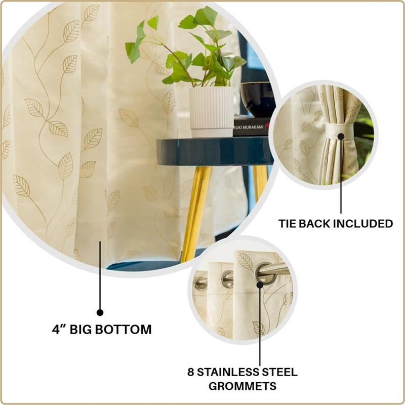 Urban Space Vinya II Blackout Curtain - Beige media 6
