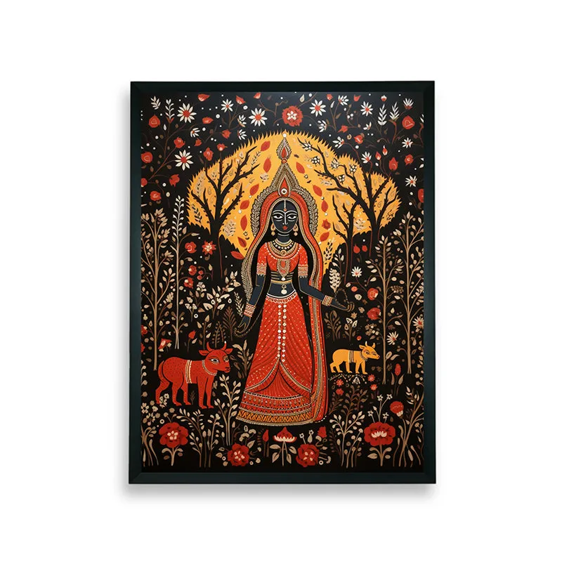 Divine Wild Glow Canvas Wall Art media 7