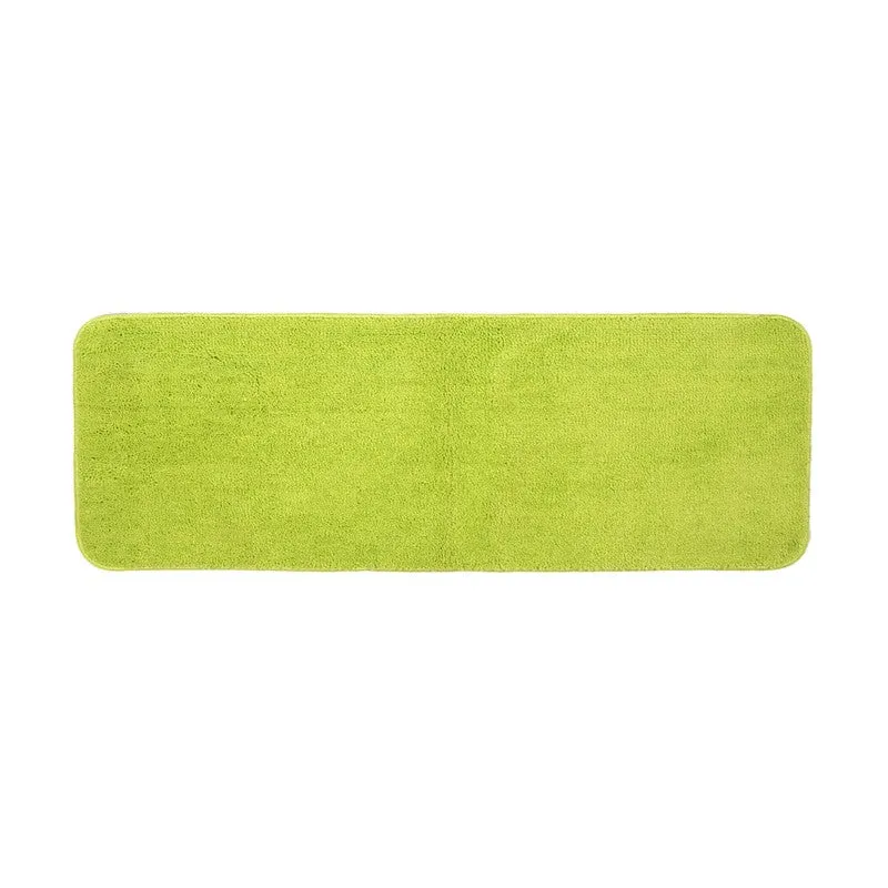 Minimal Mist Microfiber Bath Mats (Green) - Set of Two media 4