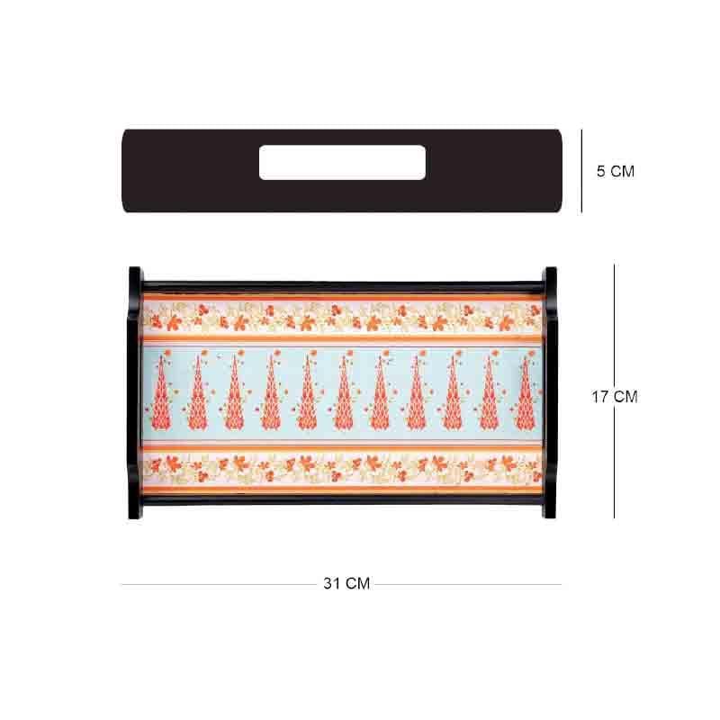 Magnate Mughal Wooden Tray media 5