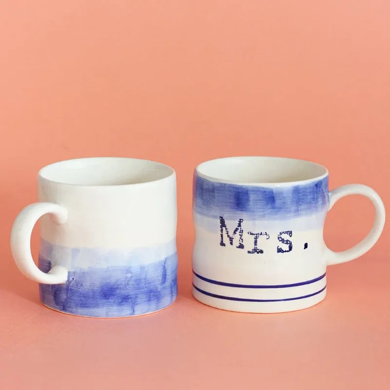 Mister Ceramic Coffee Mug (280 mL Each) - Set of Two media 4