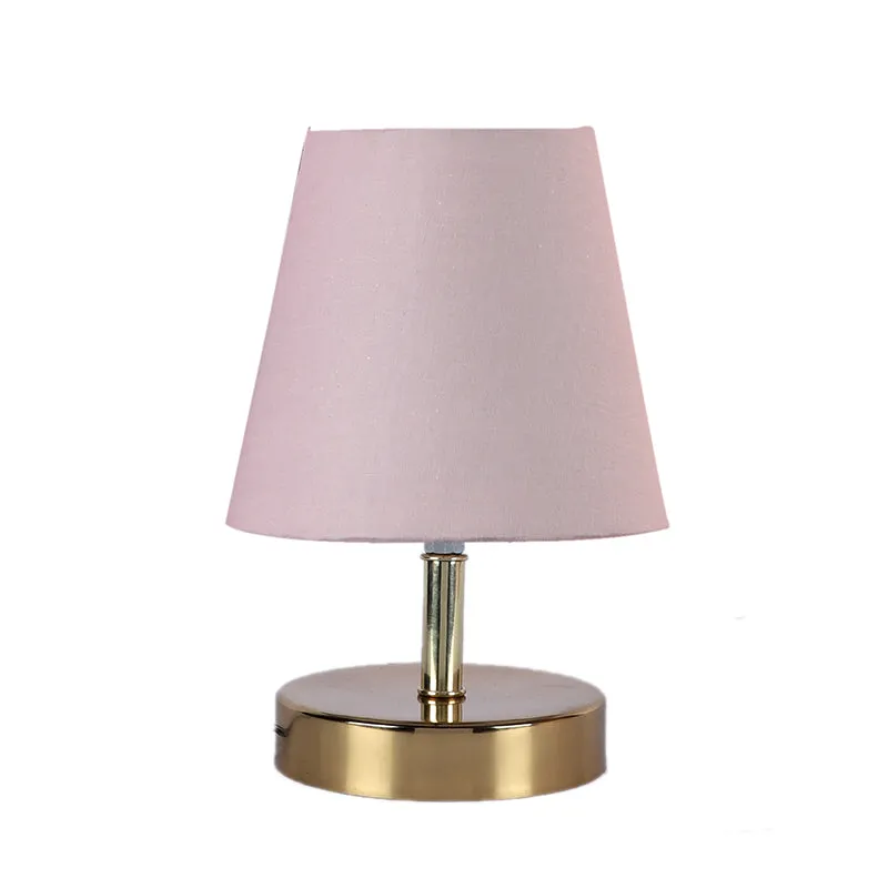 Alba Fabric Table Lamp - Grey,Gold media 4