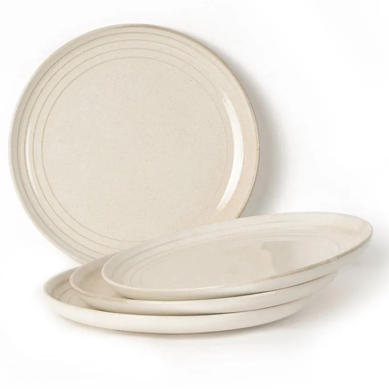 Estia Dinner Plate (Spanish White) - Set Of Four media 3