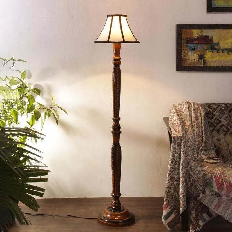 Vintage Umbrella Floor Lamp media 1