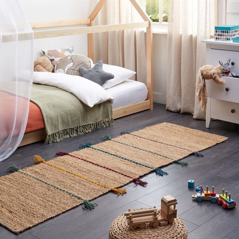 Path weave Handwoven Jute Runner Rug