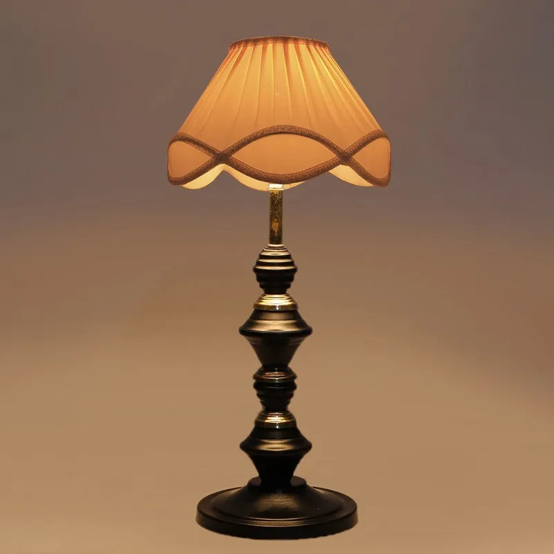 Lumexa Cotton Table Lamp With Iron Base - Ivory media 6