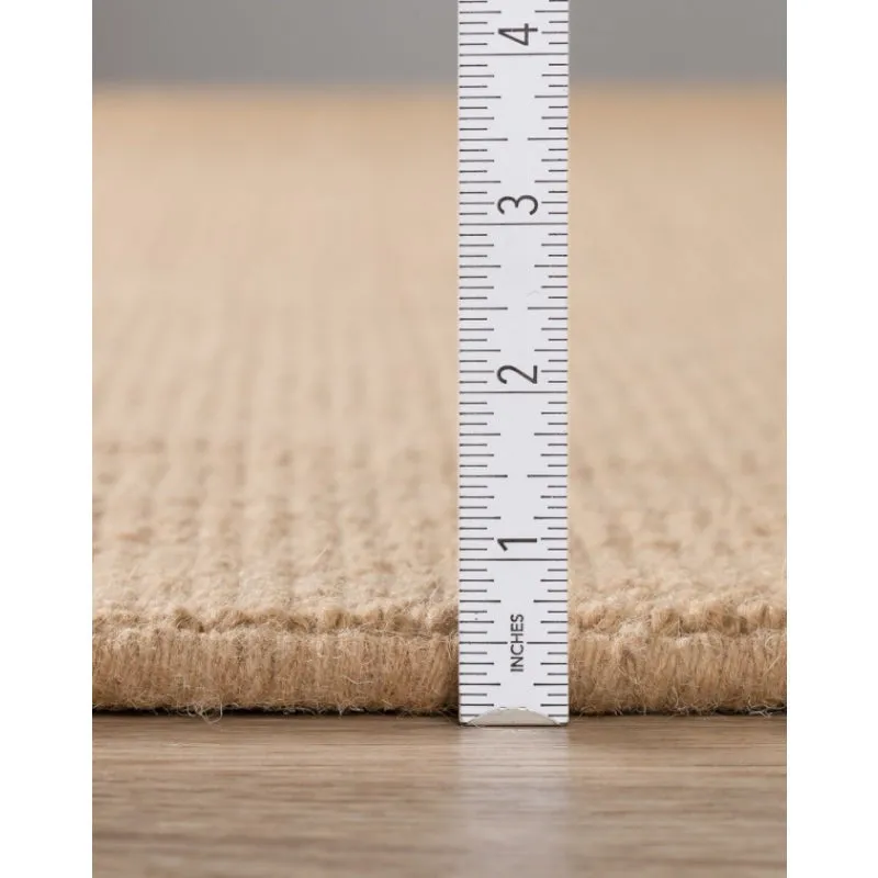 Handloom Hand Loomed Legacy Wool Rug - Beige media 9