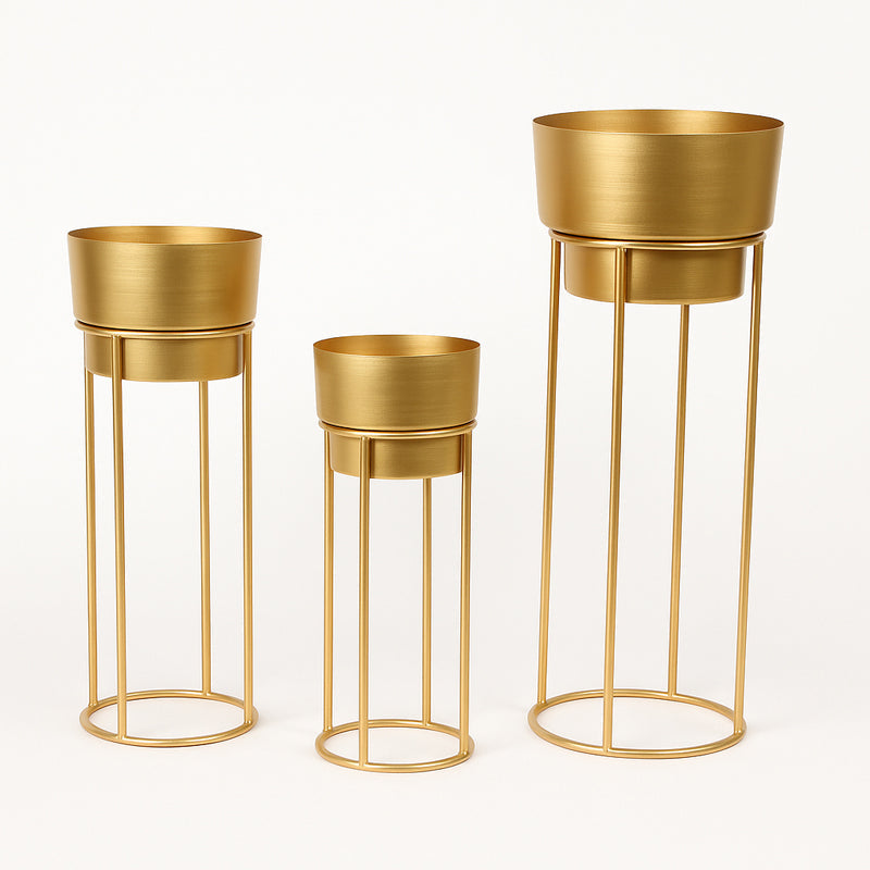 Growspire Planter With Stand - Set Of Three media 3