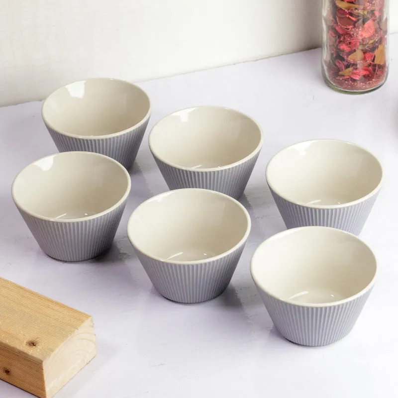 Ceyra Snack Bowl(300 mL) - Set Of Six media 4