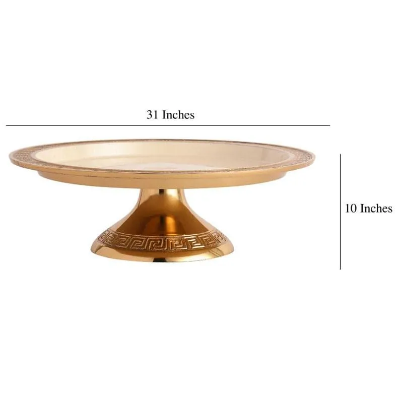 Danae Aluminum Platter - Gold media 4