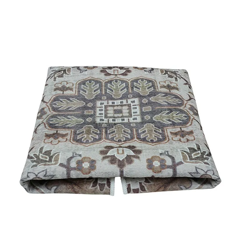 Barakah Ethnic Prayer Mat (Grey) - 550 GSM media 8