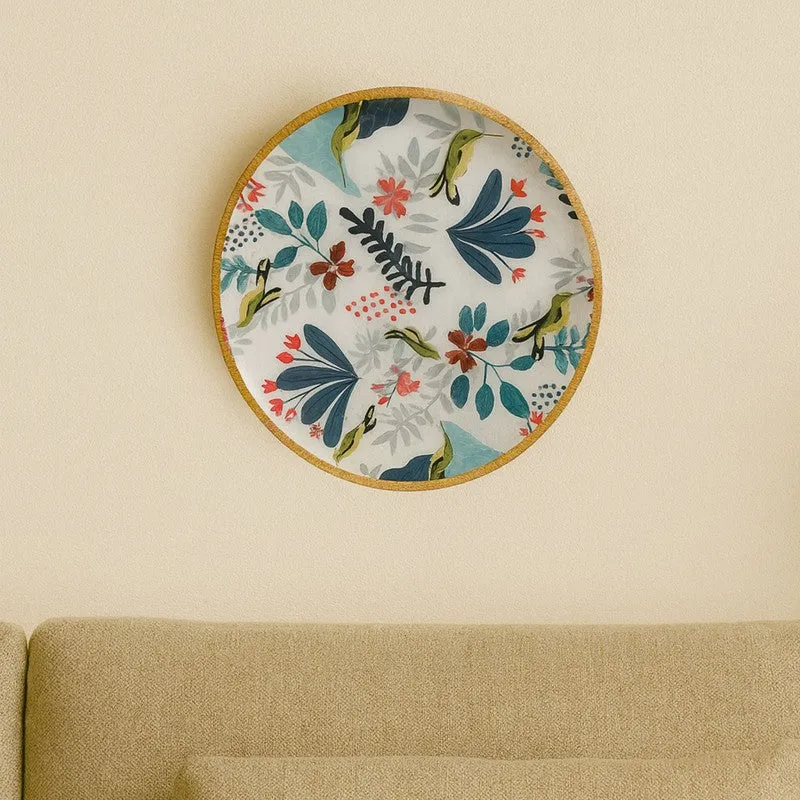 Bird Bloom Wall Plate with Stand media 4