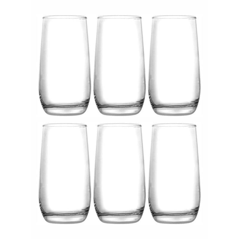 Jean Glass Tumbler (360 ML) - Set Of Six media 4