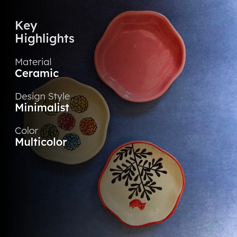 Dalerin Ceramic Platter - Set of Three media 2