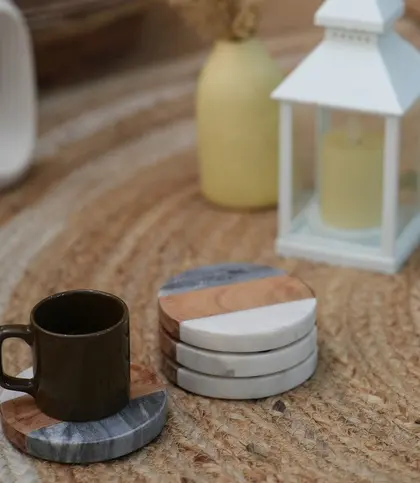 Acacia Wood · Marble