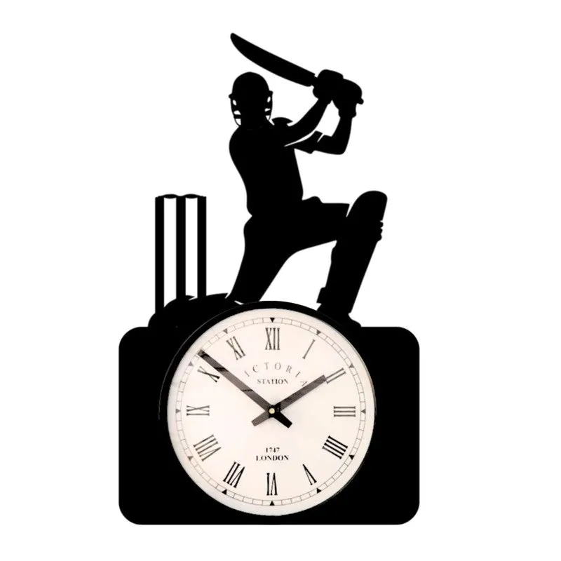 Skyline Steel Analog Wall Clock - Black media 4