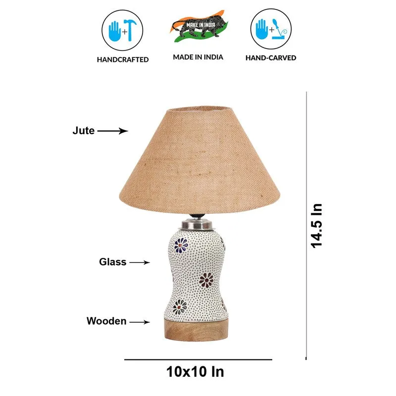 Cordira Wooden Table Lamp - Multicolor media 9
