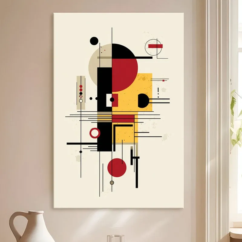 Linear Balance Composition Canvas Wall Art media 4