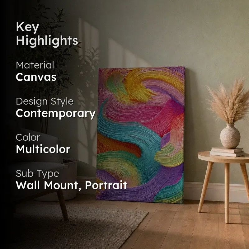 Spectraform Chaos Canvas Wall Art media 2