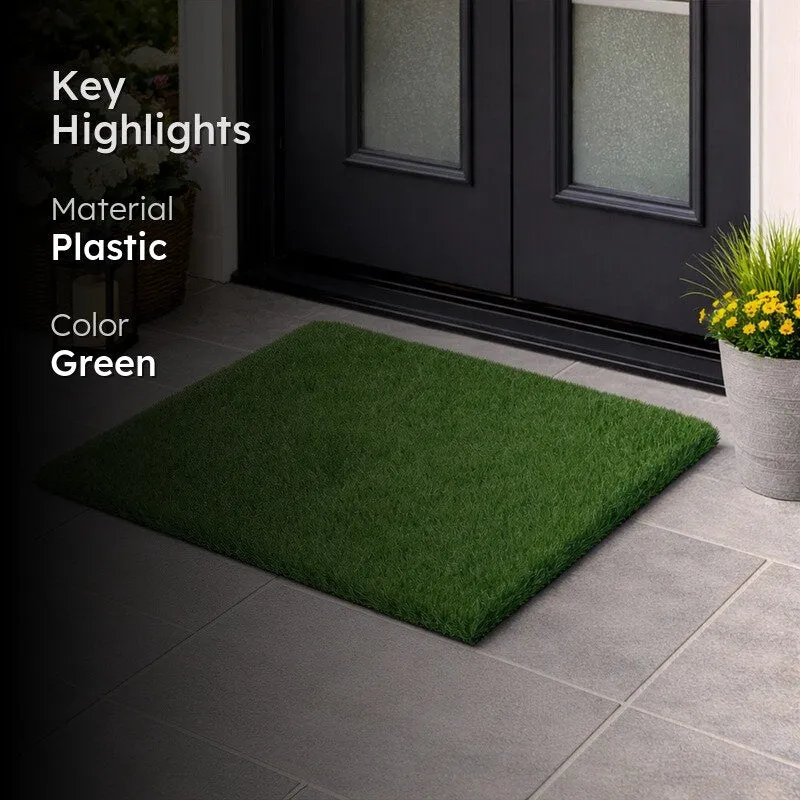 Verde Vista Artificial Grass Door Mat media 2