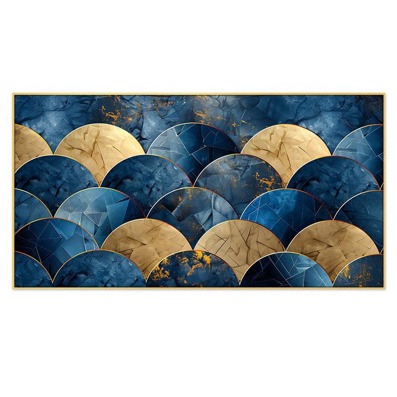 Lireta Abstract Wall Painting With Frame media 4