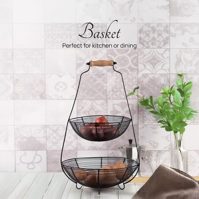 Layered Wire Basket media 4