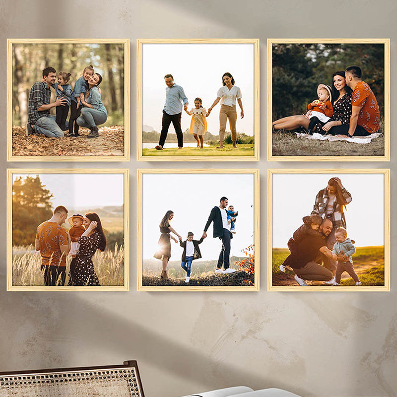 Georgy Wooden Photo Frame (Beige) - Set Of Six media 3