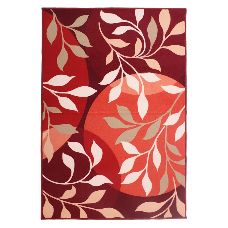 Vines & Scarlet Anti-Skid Carpet media 1
