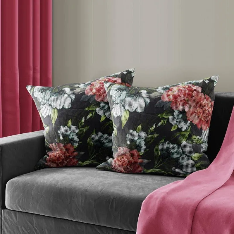 Nirgo Floarl Cushion Cover - Set Of Two media 1
