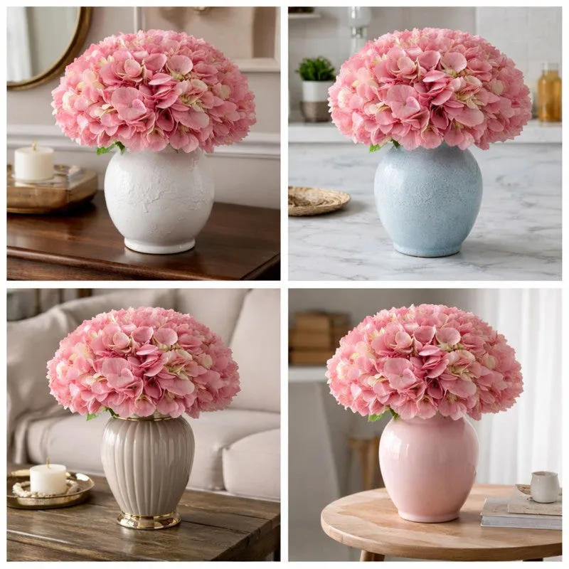 Hydravia Polyester Artificial Flower - Set Of Four media 5