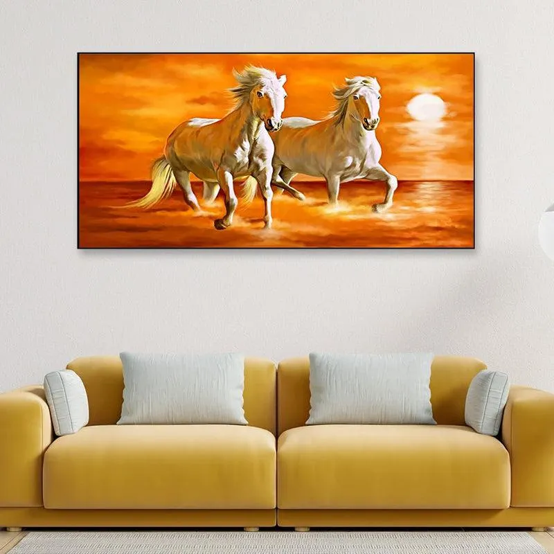 Angel Horse Wall Painting media 1