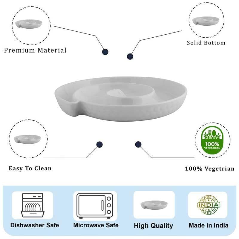 Pure Bliss Spiral Porcelain Platter - Set of Two media 6