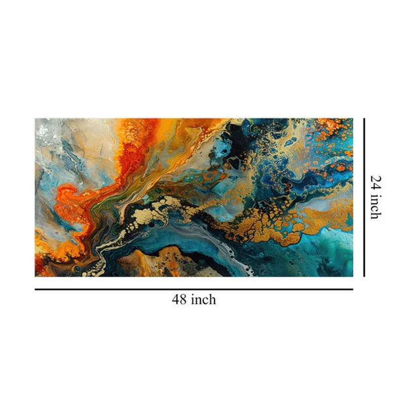 Inferno Abstact Wall Painting media 7