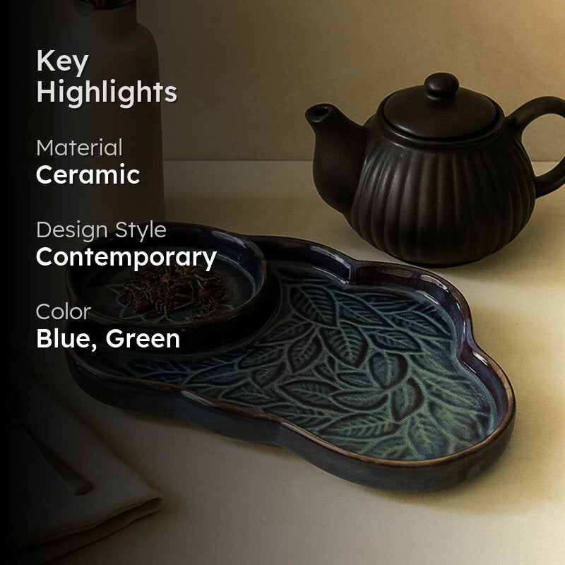 Cera Cloud Ceramic Chip & Dip Platter media 2