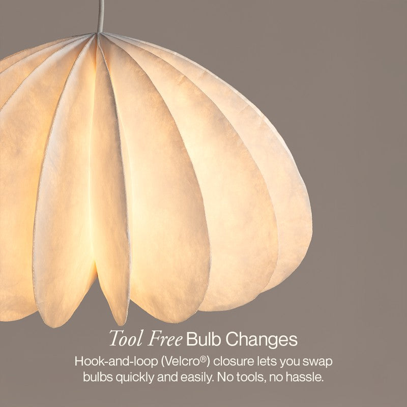 Fig Living Daisy Pendant Lamp - White media 4