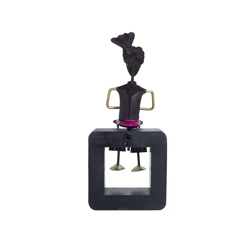 Musician Figurine Decorative Showpiece - Blue media 5