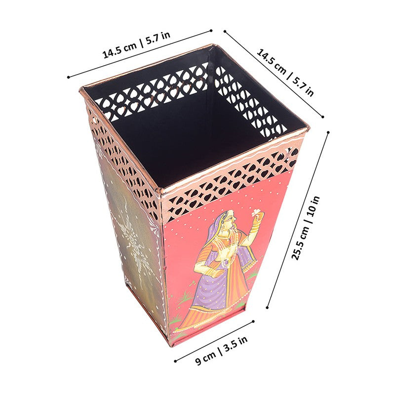 Rani Ethnic Metal  Handcrafted Desk Organizer media 9