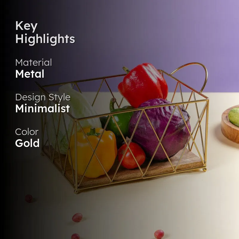 Nioren Weave Fruit Basket media 2
