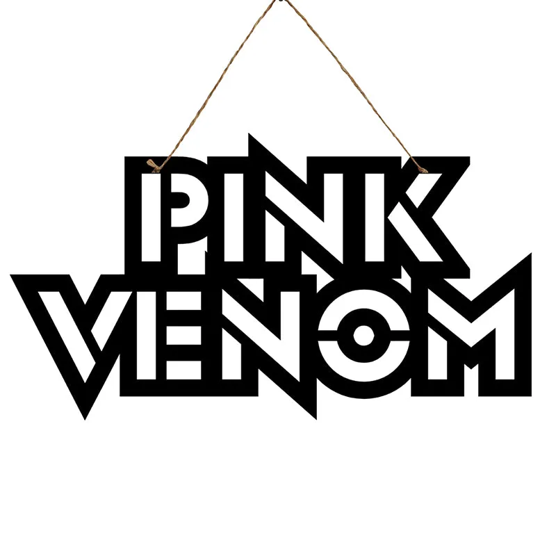 Pink Venom Mild Steel Wall Accent media 3