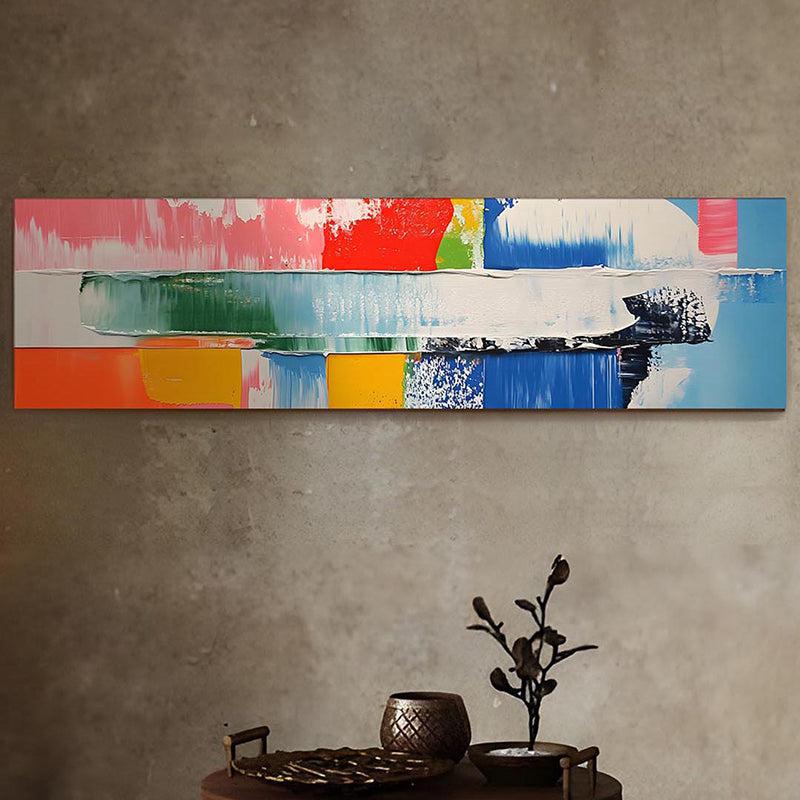 Chromatic Symphony Abstract Canvas Wall Art media 3
