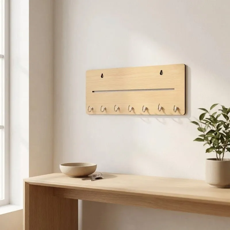 KeyAura MDF Hooks & Key Holders media 3