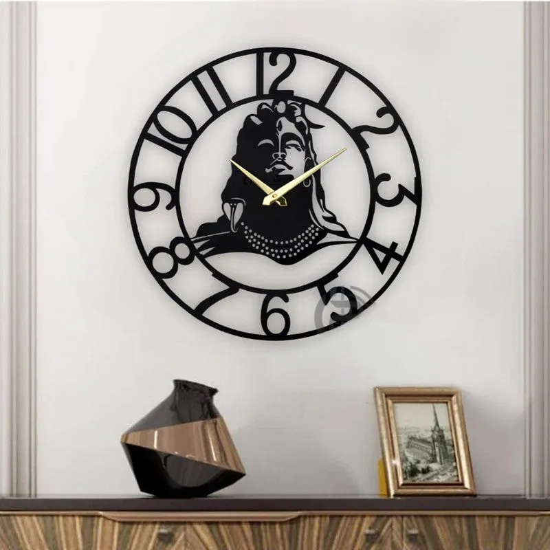 Drift Silent Wall Clock - Black media 1