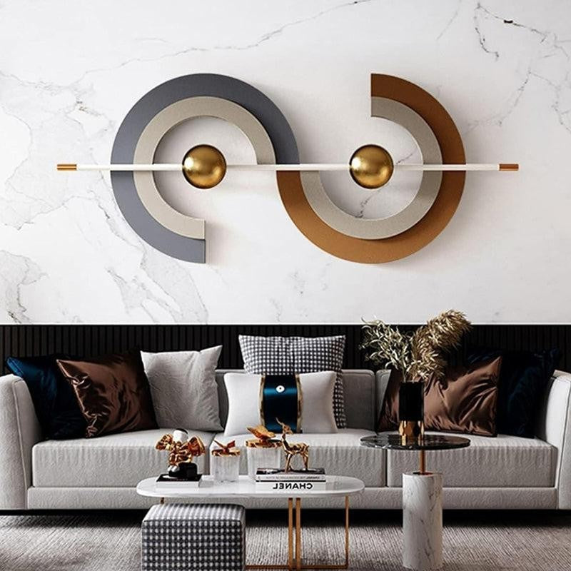 Infinity Forge Modern Metal Wall Accent image 3