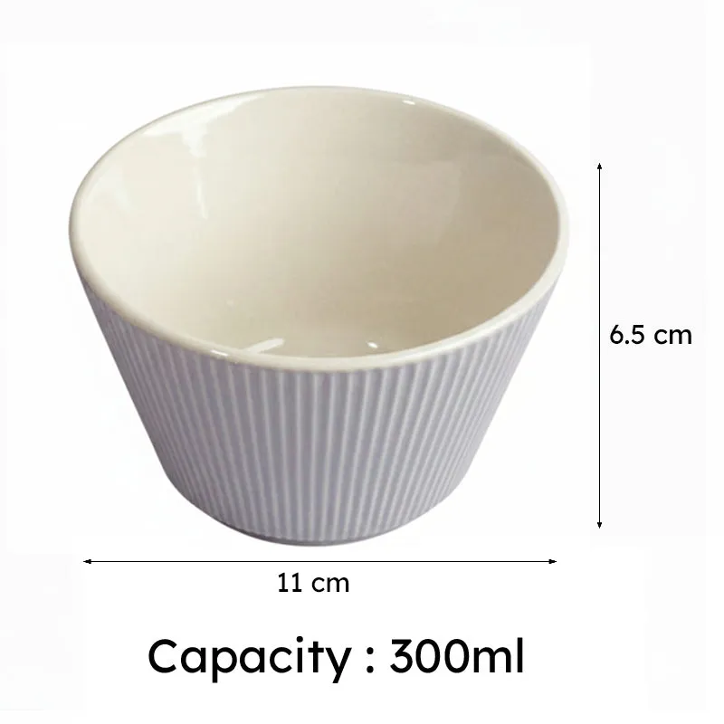 Ceyra Snack Bowl(300 mL) - Set Of Six media 7