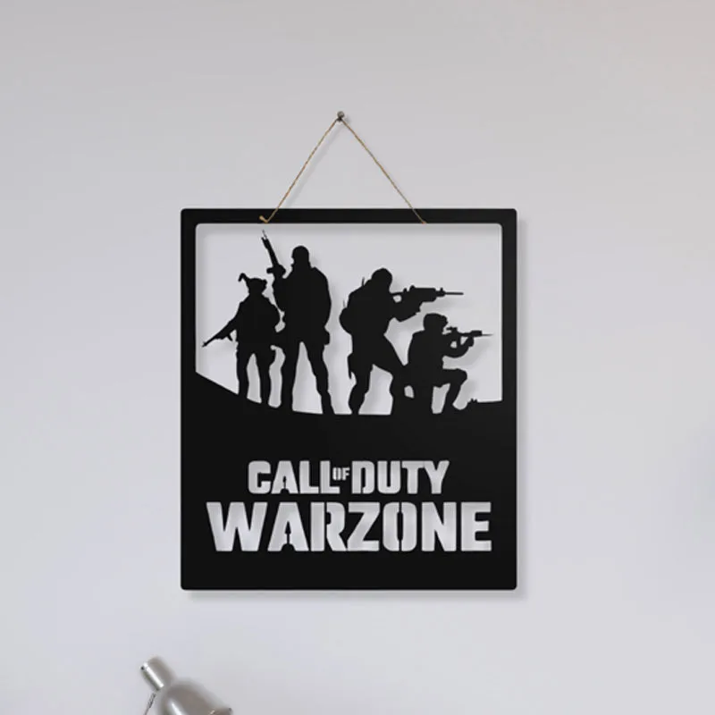 Call Of Duty Silhouette Iron Wall Accent media 3