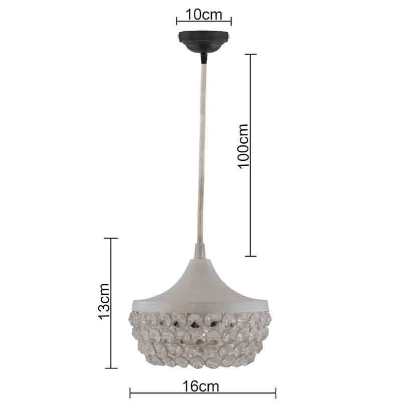 Tulip Metal Ceiling Lamp - White media 5