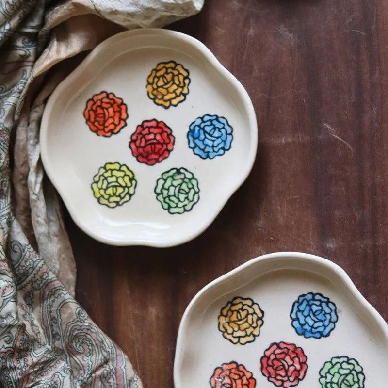 Elkima Ceramic Platter - Set of Three media 3