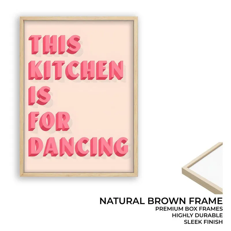 DancingKitchen Archival Canvas Wall Art - Brown media 9