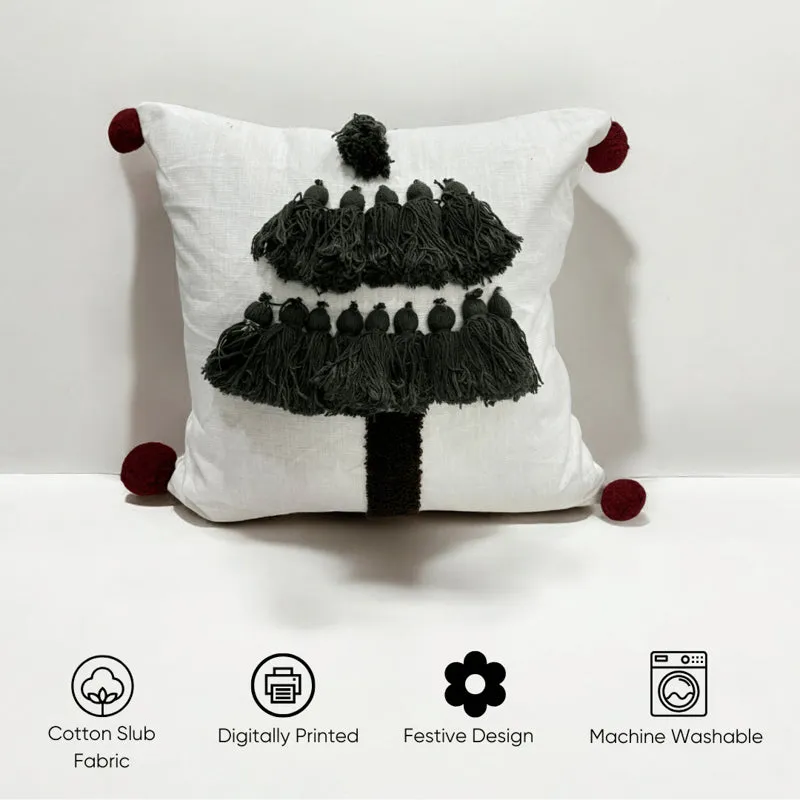Sable Christmas Cotton Christmas Cushion Cover media 5